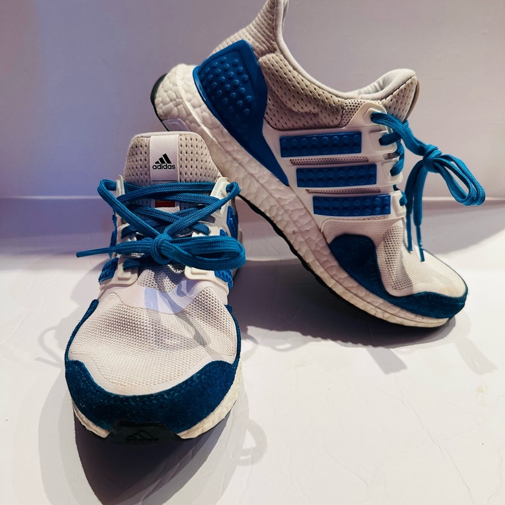 Adidas LEGO X ULTRABOOST 21 'COLOR PACK - SHOCK BLUE' Youth Size 3.5